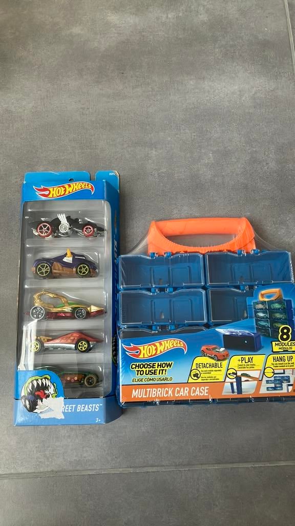 Hotwheels auto+doos, Ophalen of Verzenden, Nieuw