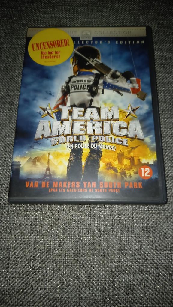 DVD Team America, Enlèvement ou Envoi, Utilisé