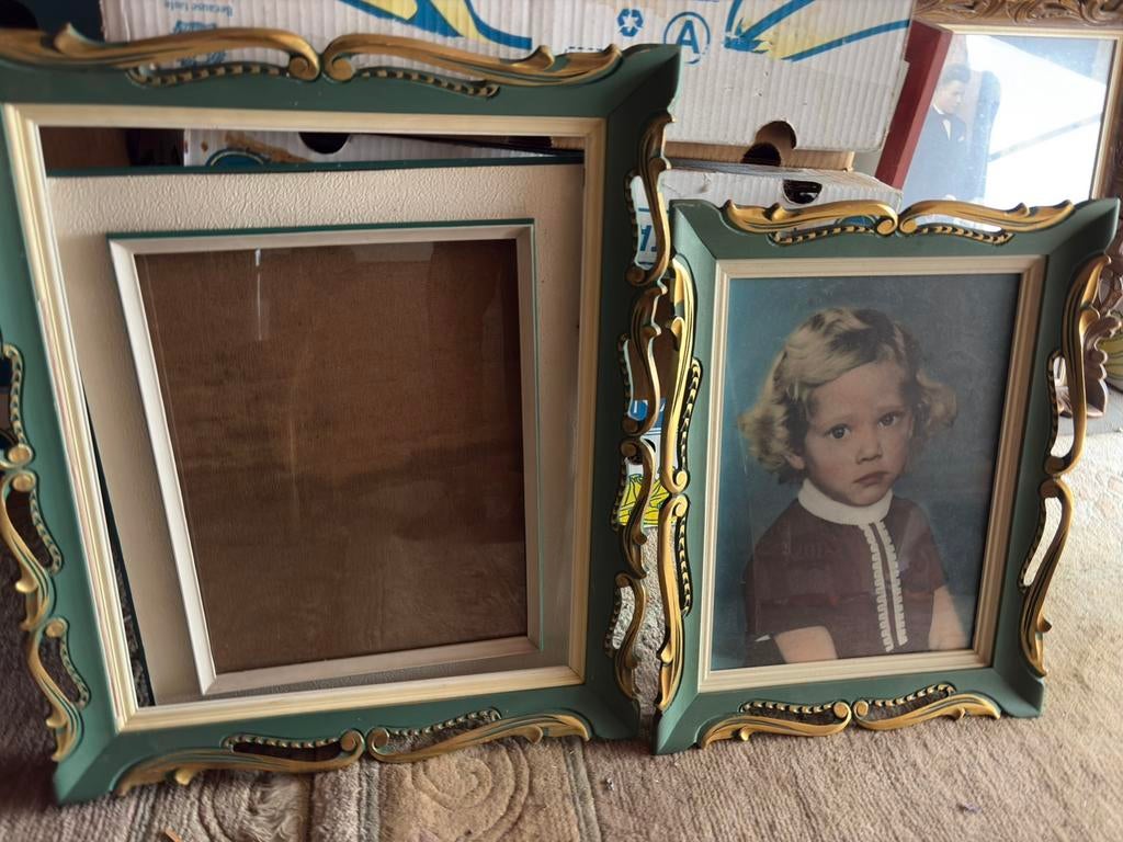 3 oude kaders, Antiek en Kunst, Ophalen
