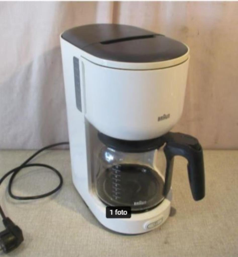 Cafetière Prima Groot de Braun, Enlèvement ou Envoi, Comme neuf, Cafetière, Café moulu