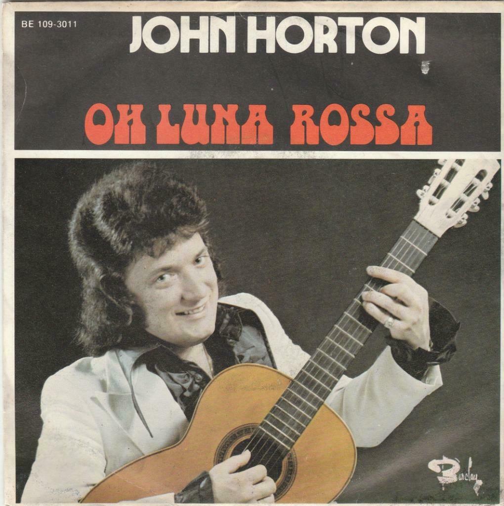 45T: John Horton: Oh Luna Rossa, Enlèvement ou Envoi, Autres formats