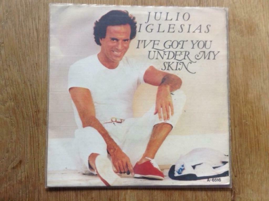 single julio iglesias, Cd's en Dvd's, Vinyl Singles, Single, Pop, 7 inch, Ophalen of Verzenden