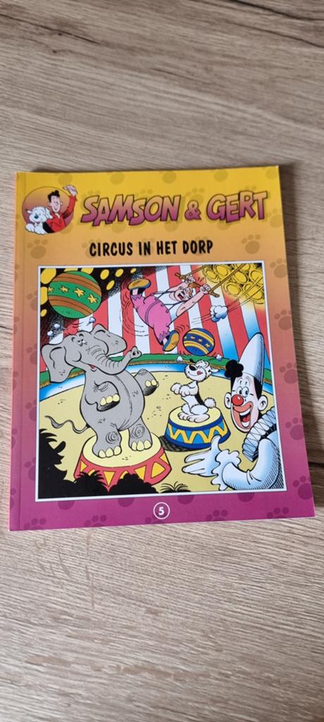 Strip Samson & Gert - 5 Circus in het dorp, Eén stripboek, Ophalen of Verzenden