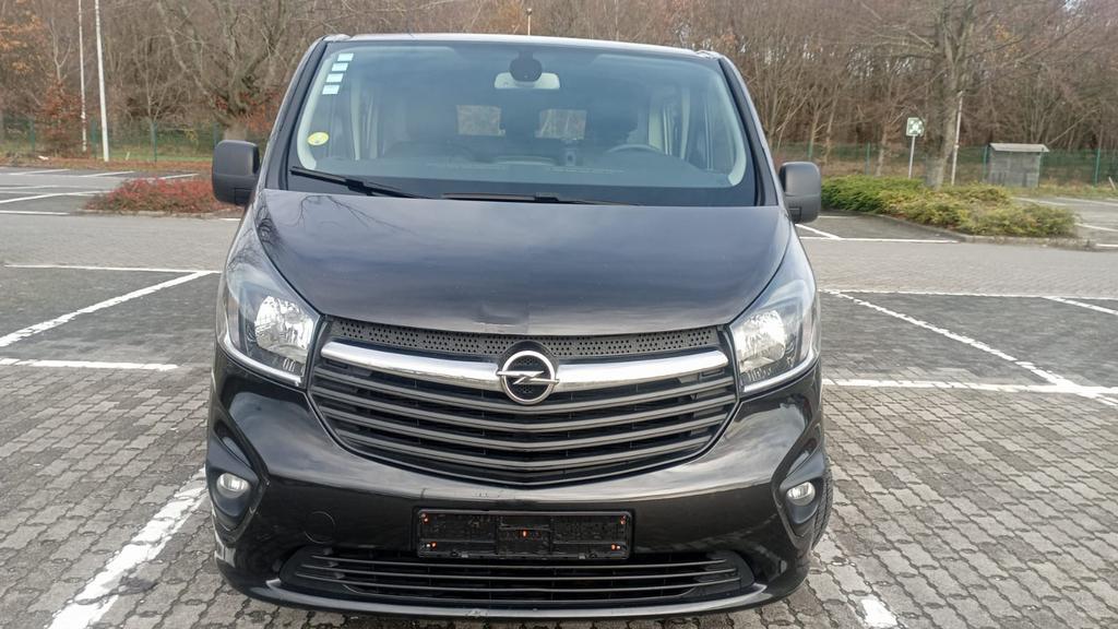 Opel Vivaro 1.6 Diesel– 02/2019– Km 174.920– incl garantie, Auto's, Monovolume, Vivaro, Zwart, Leder