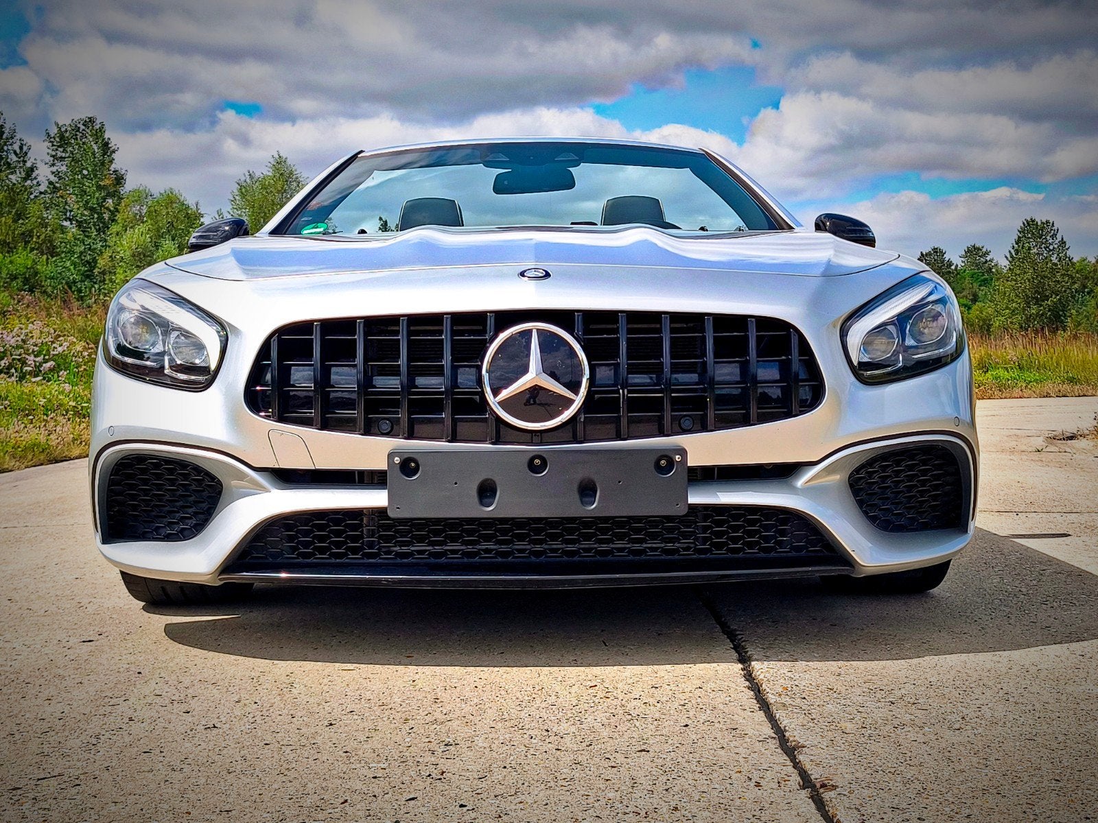 mercedes-benz SL400 AMG Facelift, Phares entièrement LED, Argent ou Gris, Achat, Euro 6