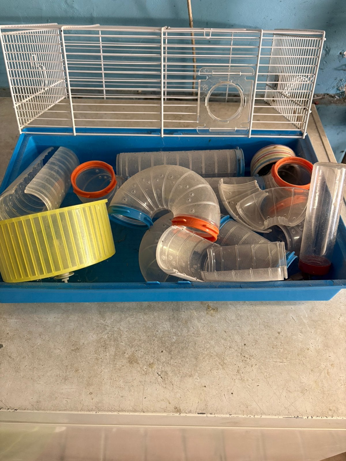 Cage pour petits rongeurs (hamster, souris), Animaux & Accessoires, Enlèvement, Comme neuf, Cage, Hamster