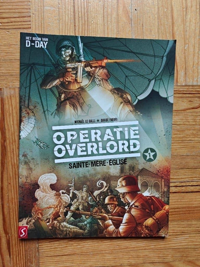 Operatie overlord (3strips), Meerdere stripboeken, Ophalen of Verzenden, Gelezen
