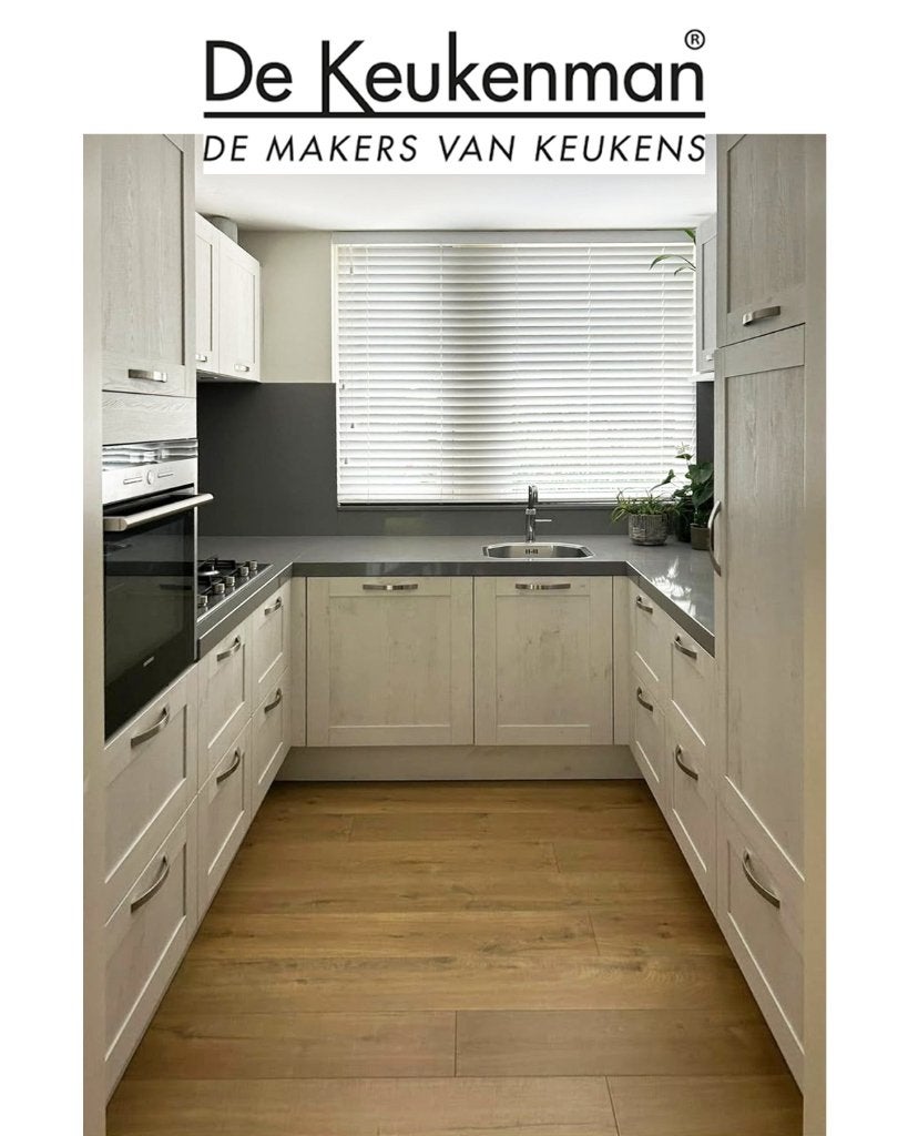 De Keukenman recente U of L keuken, compleet in prima staat, Ophalen, U-keuken