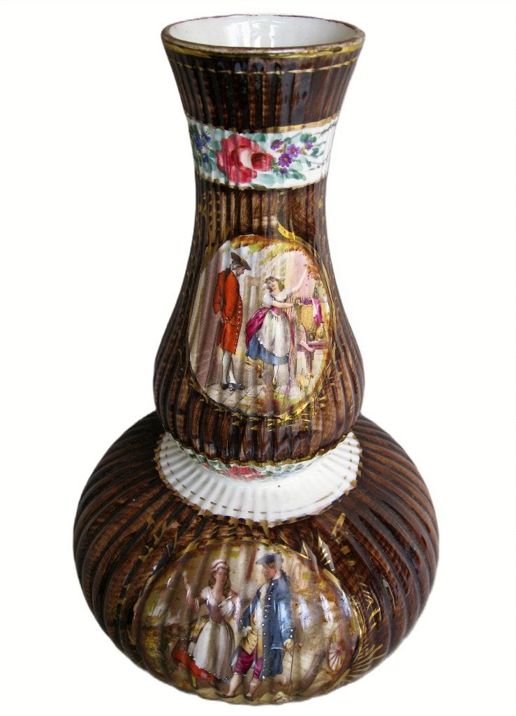 Aparte vintage vaas H. Bequet, Ophalen