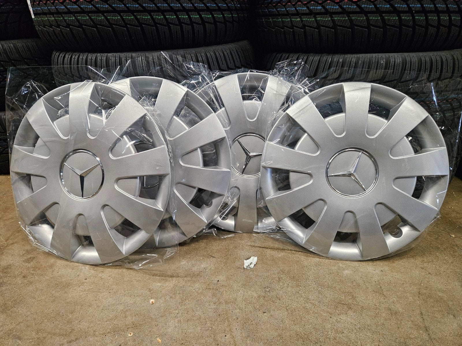 Nieuwe set Wieldoppen Mercedes Sprinter 16 inch, Enlèvement ou Envoi, Neuf