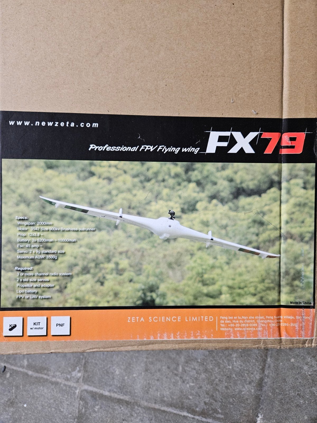 AILE VOLANTE FX 79 BUFFALO FPV, Hobby & Loisirs créatifs, Modélisme | Radiocommandé & Téléguidé | Avions, Neuf, Électro, Enlèvement