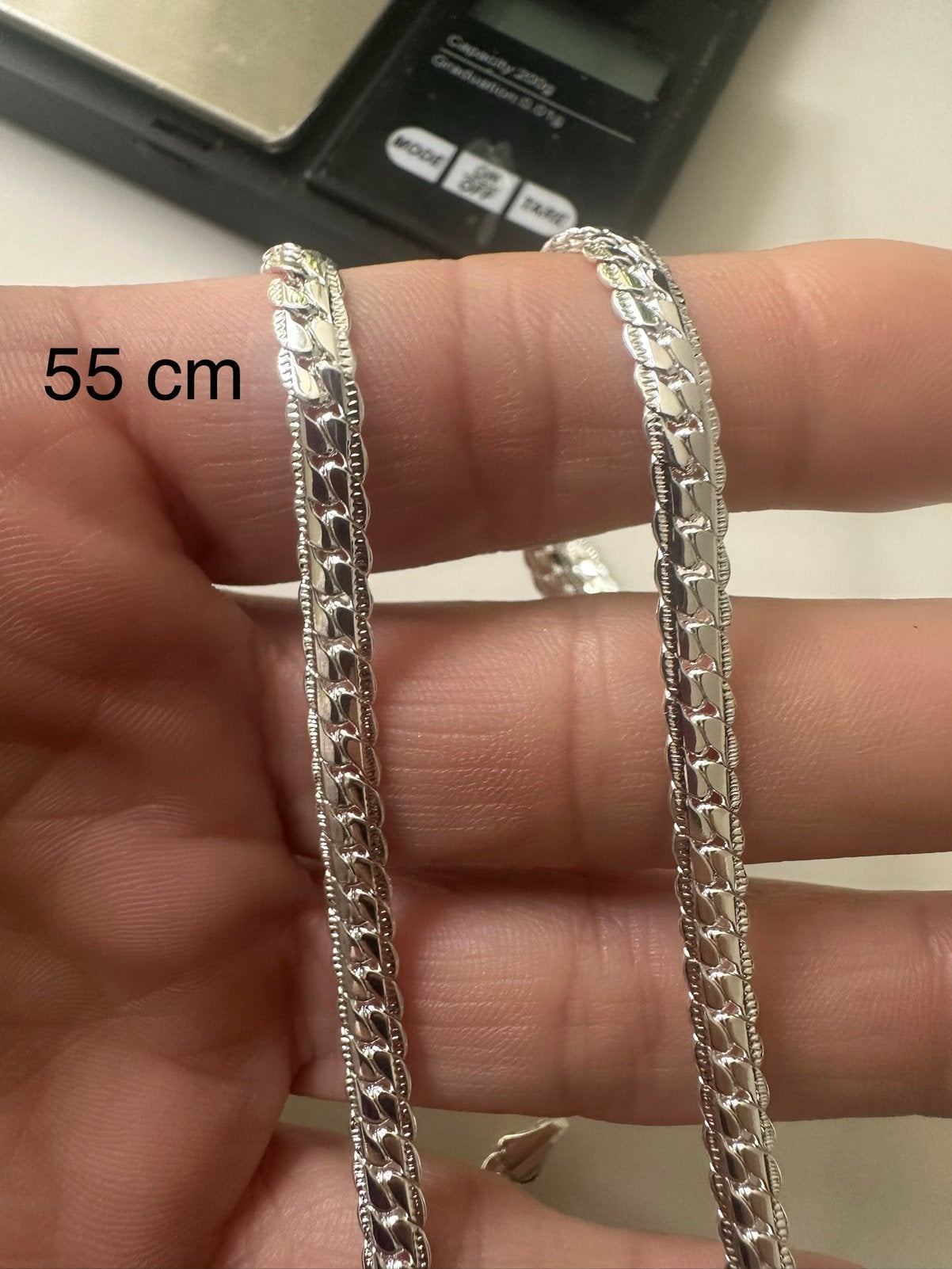 Chaine en argent, Bijoux, Sacs & Beauté, Colliers, Enlèvement ou Envoi, Neuf, Argent, Argent
