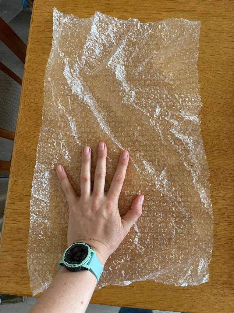 verpakkingsmateriaal van noppenfolie / bubble wrap, Ophalen