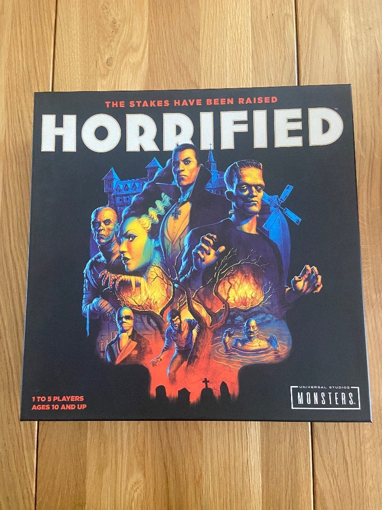 Horrifié - ENG, 1 ou 2 joueurs, Enlèvement ou Envoi, Comme neuf, Ravensburger