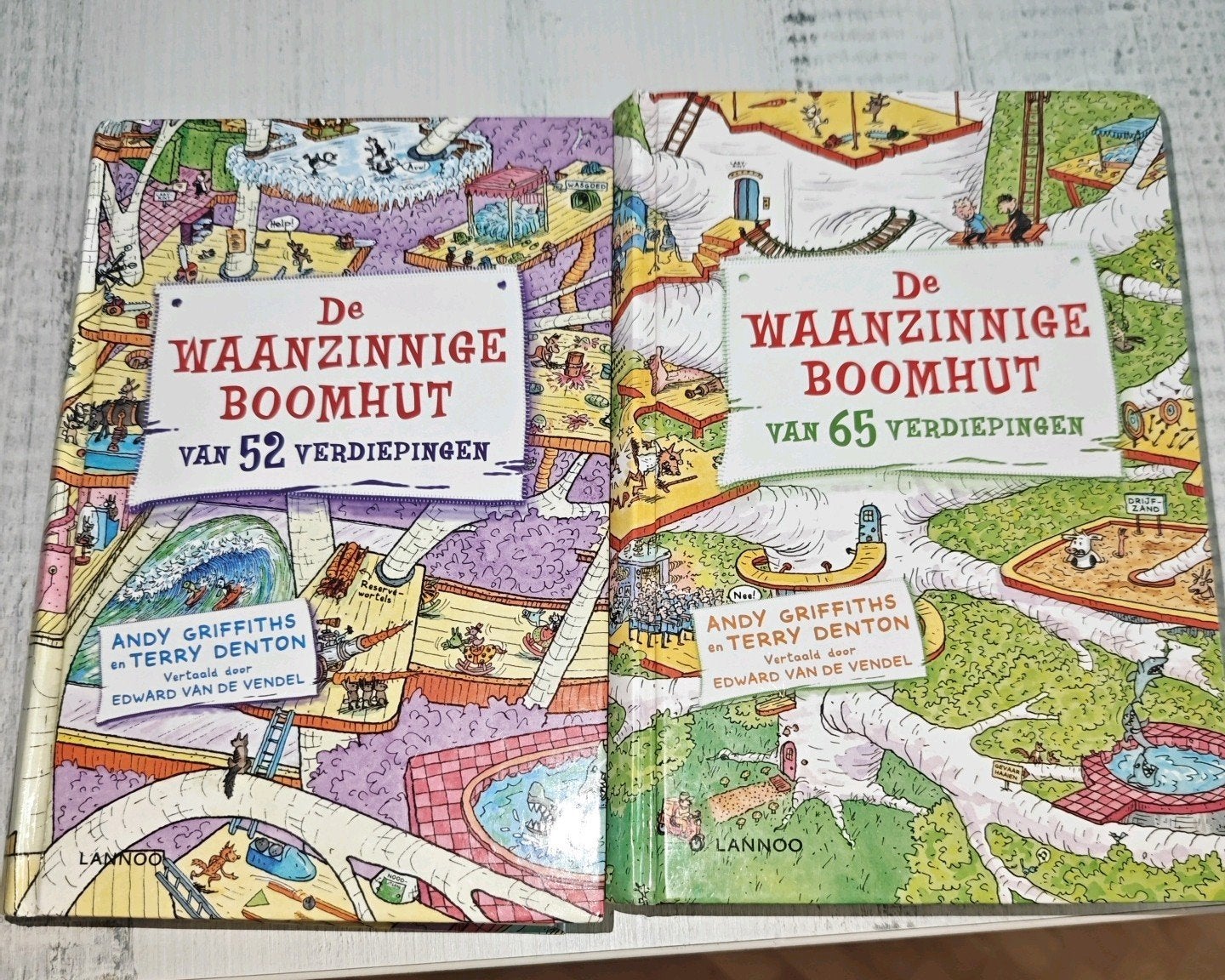 De waanzinnige boomhut 4 en 5, Boeken, Kinderboeken | Jeugd | 10 tot 12 jaar, Ophalen of Verzenden