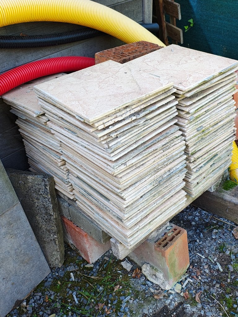 Carrelage pour terrasse, Bricolage & Construction, 20 à 40 cm, Carrelage de sol, Enlèvement, Utilisé