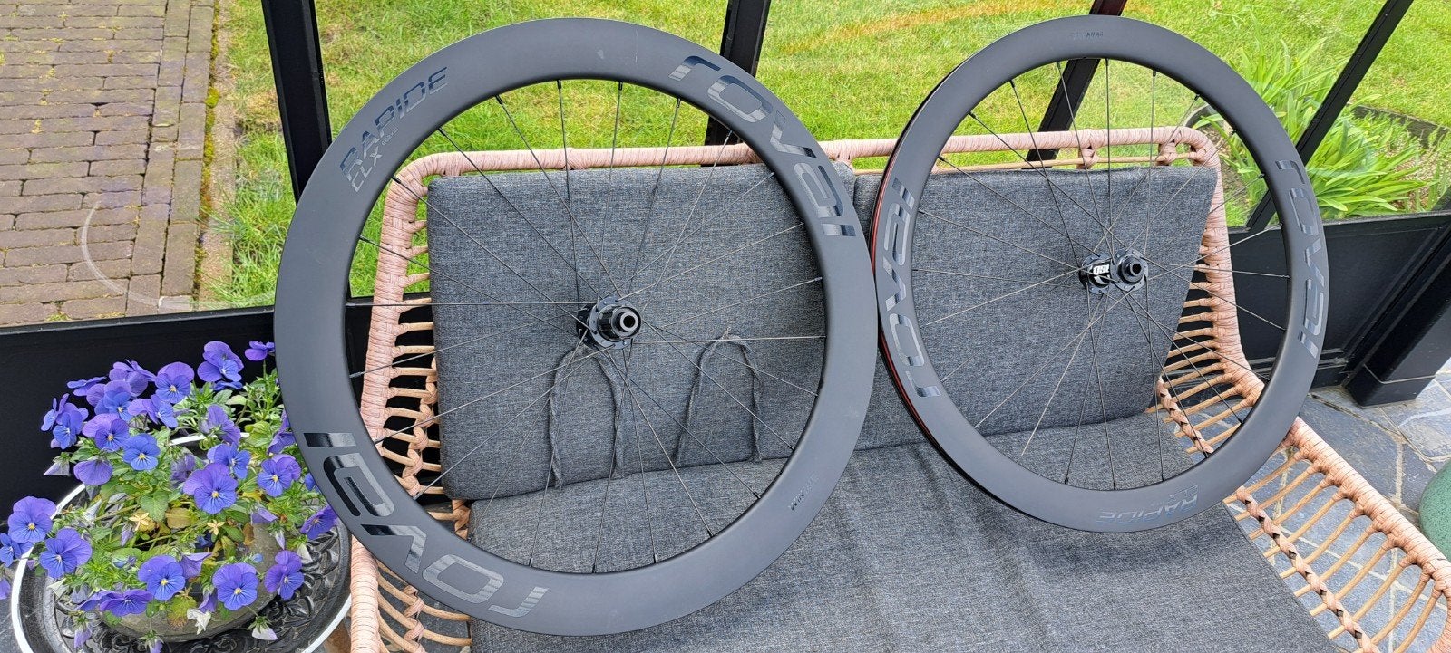 carbon roval rapide clx II, Fietsen en Brommers, Fietsonderdelen, Zo goed als nieuw, Wiel, Carbon, Racefiets, Ophalen