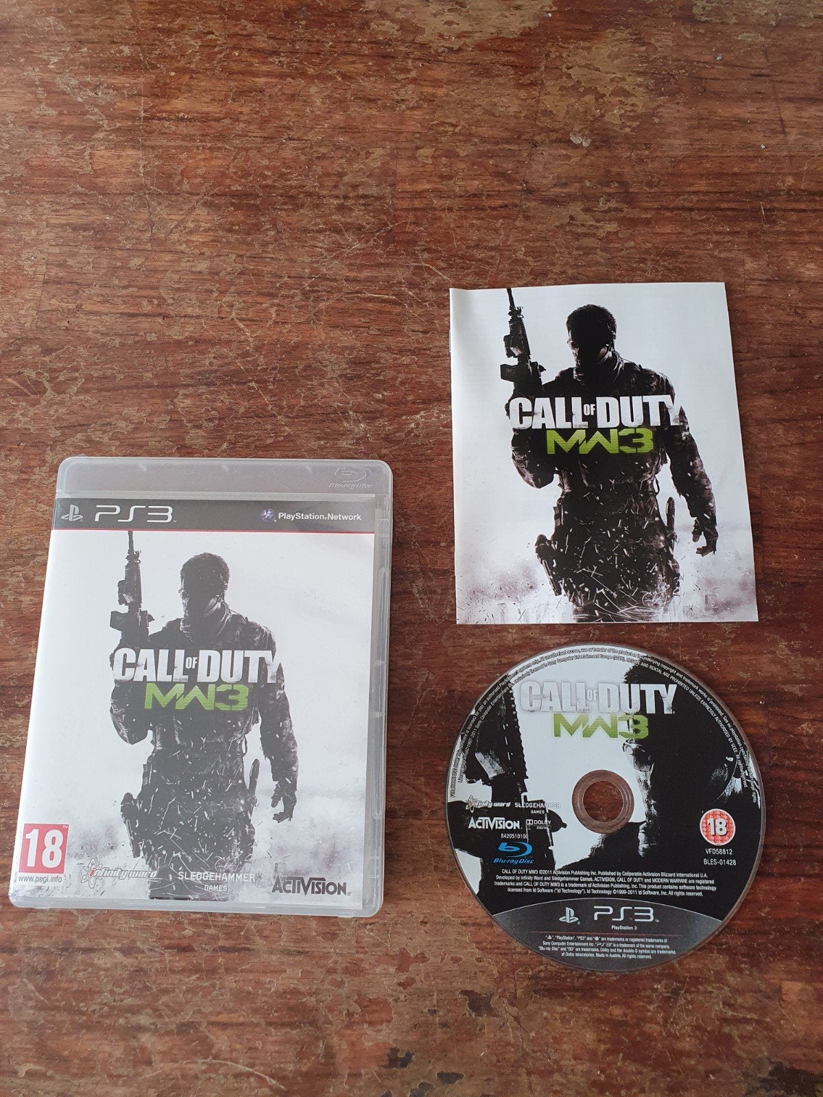 call of duty mw3, Enlèvement ou Envoi