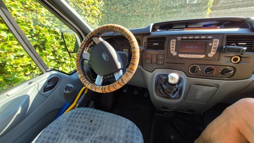 Unieke Ford transit buscamper (zelf ingericht), Caravans en Kamperen, Raamblindering, Chemisch toilet, Buscamper of Camperbus