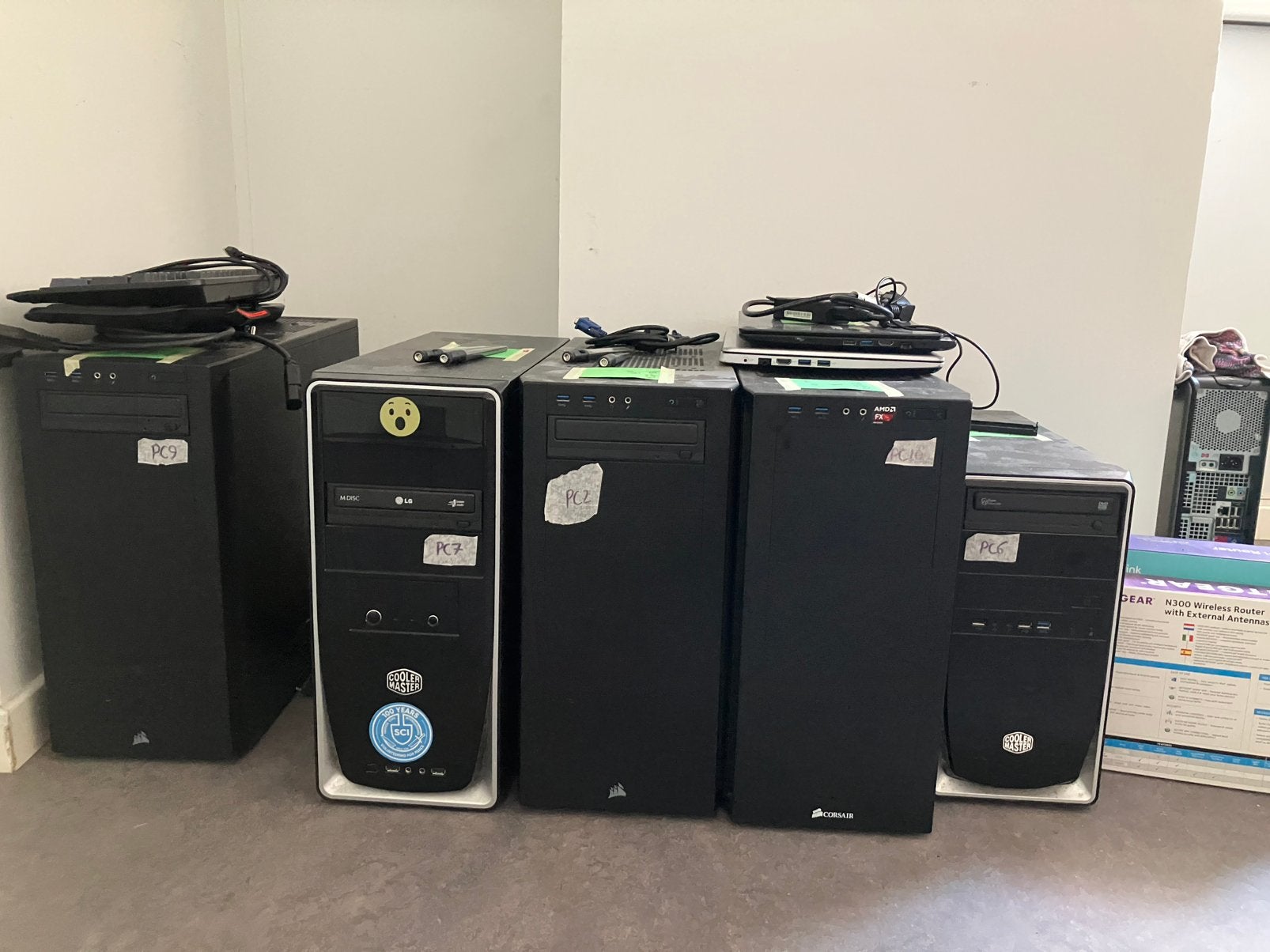 Verschillende pc's en laptops, Computers en Software, Ophalen, Gebruikt