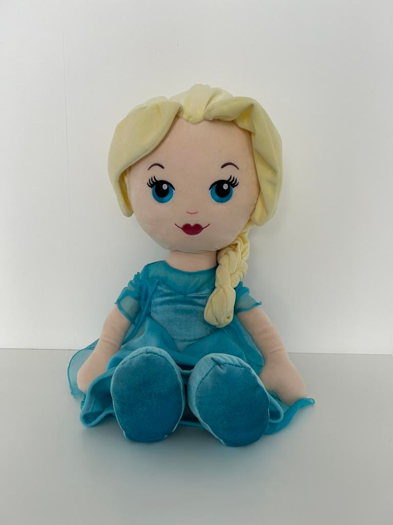 Grote pop Elsa Frozen - 55cm, Kinderen en Baby's, Speelgoed | Poppen, Ophalen of Verzenden, Zo goed als nieuw