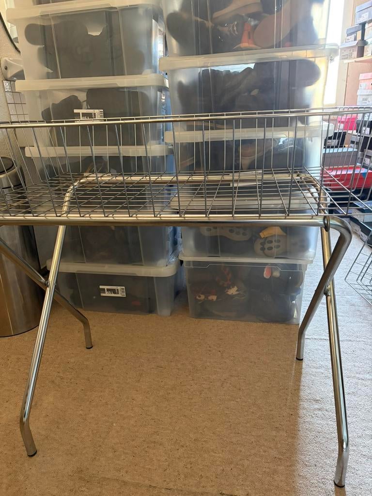 Draadmand in roestvrij metaal, Zakelijke goederen, Ophalen