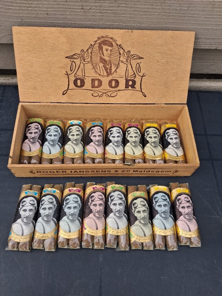 ODOR CIGAREN JANSSENS MALDEGEM / tour de france, Ophalen of Verzenden, Zo goed als nieuw, Gebruiksvoorwerp