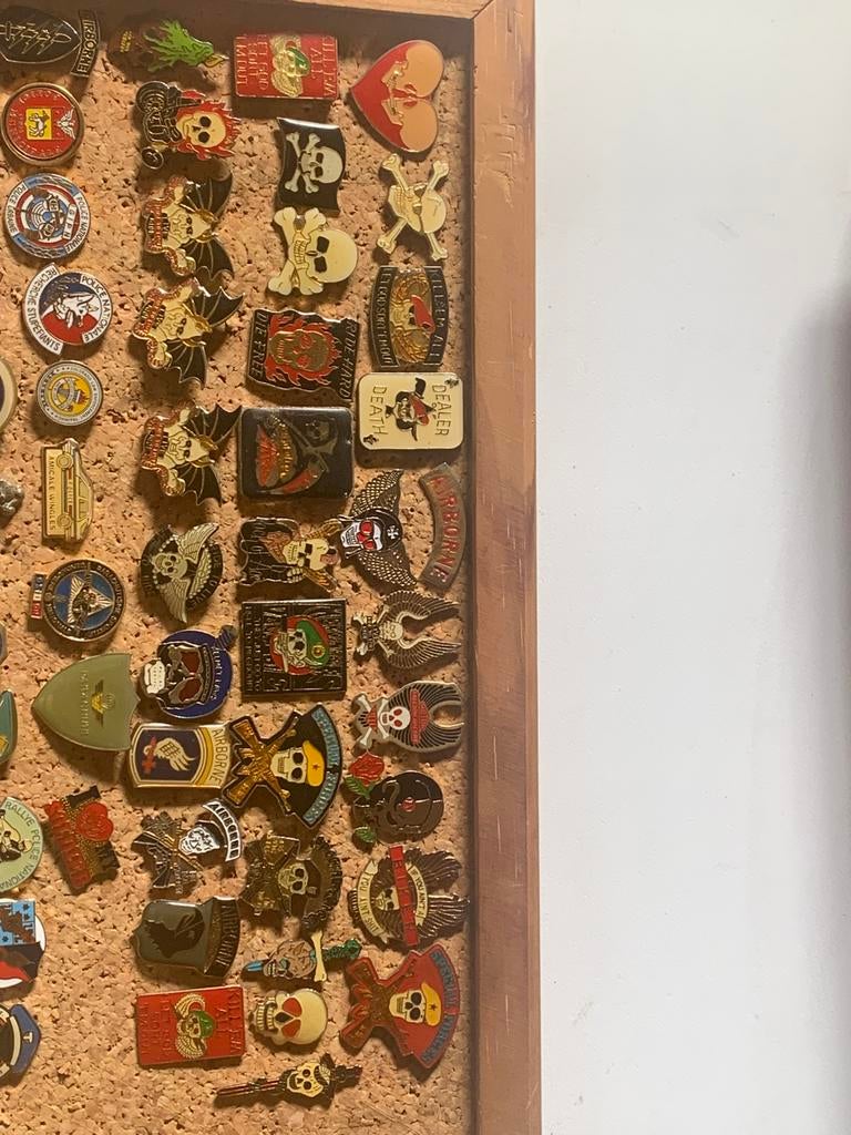 Retro pins van Skulls 2€ het stuk, Ophalen of Verzenden, Zo goed als nieuw