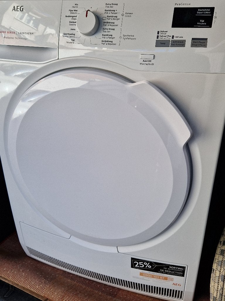 Sèche linge AEG A condensation, Electroménager, Enlèvement, Comme neuf, Chargeur frontal