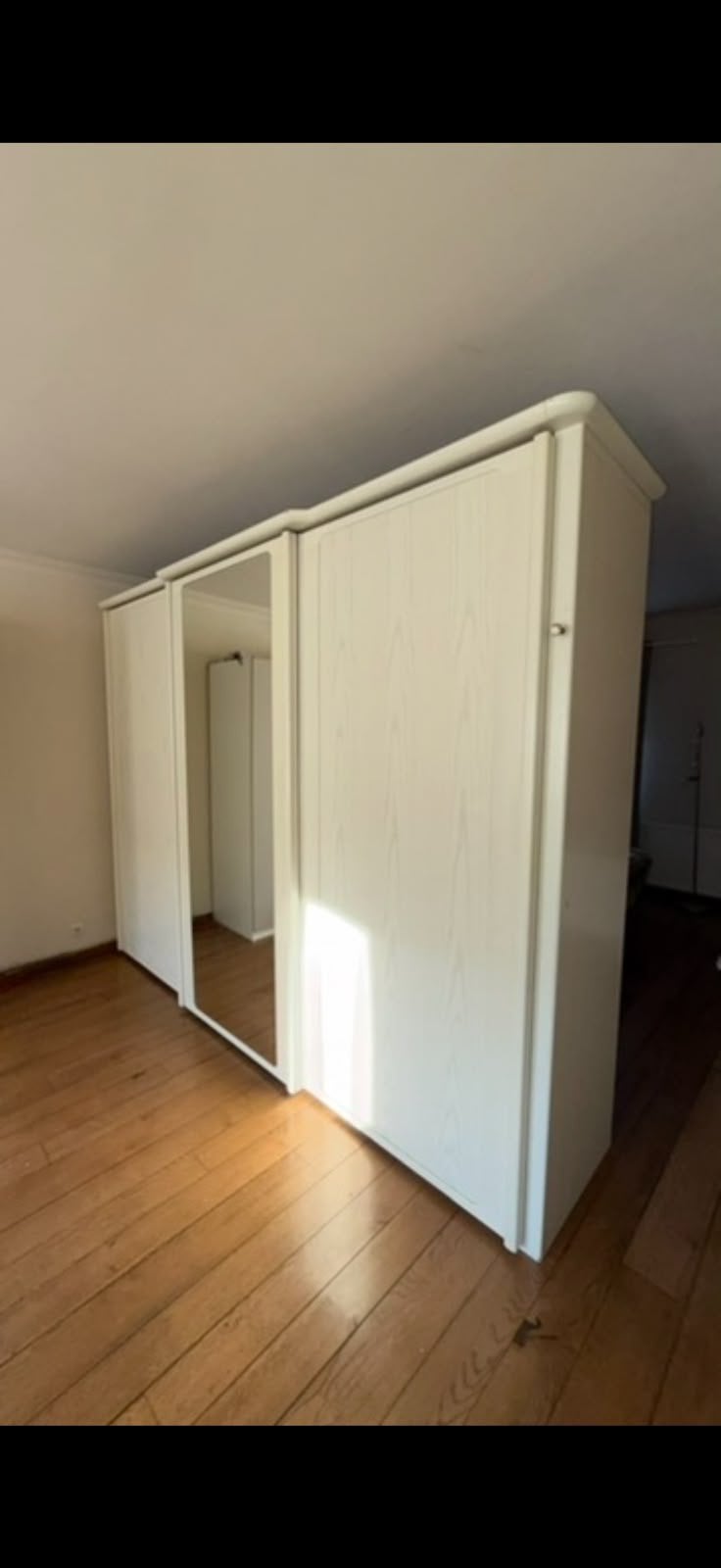 Kledingkast met 3 schuifdeuren, Huis en Inrichting, Kasten | Kleerkasten, Ophalen, Met deur(en), Gebruikt, 200 cm of meer