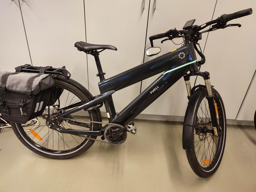 Speedpedelec Fuell Flluid 1s Medium, Ophalen, Gebruikt, 50 km per accu of meer
