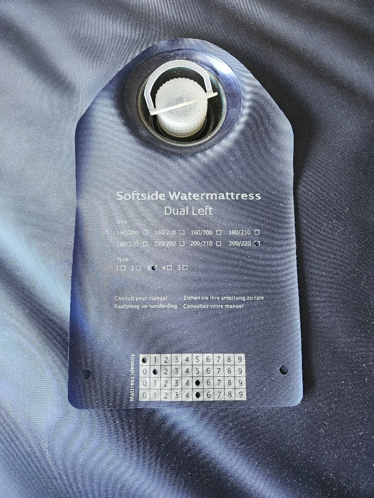 Waterbed, Autres dimensions, Système duo, Enlèvement, Utilisé