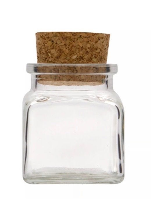 Bocaux avec bouchon de liège, Neuf, Verre, Enlèvement, Autres types