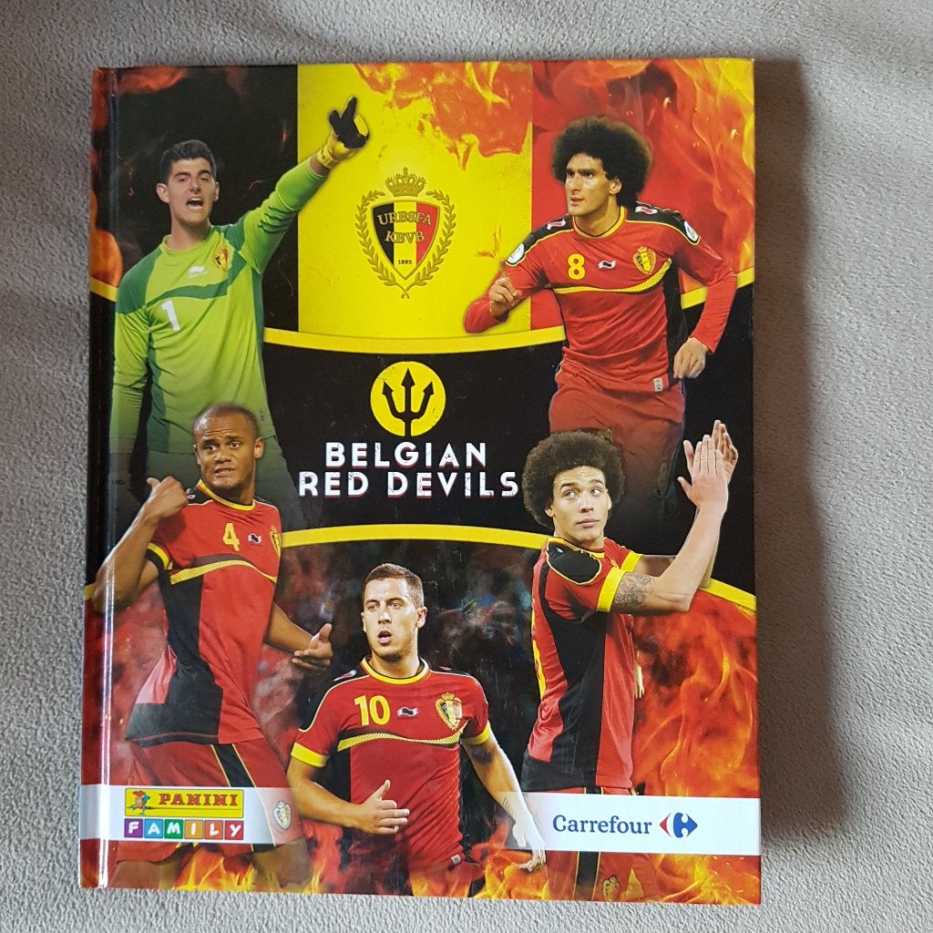 Belgian Red Devils 2013-14, Enlèvement ou Envoi, Utilisé, Autocollant