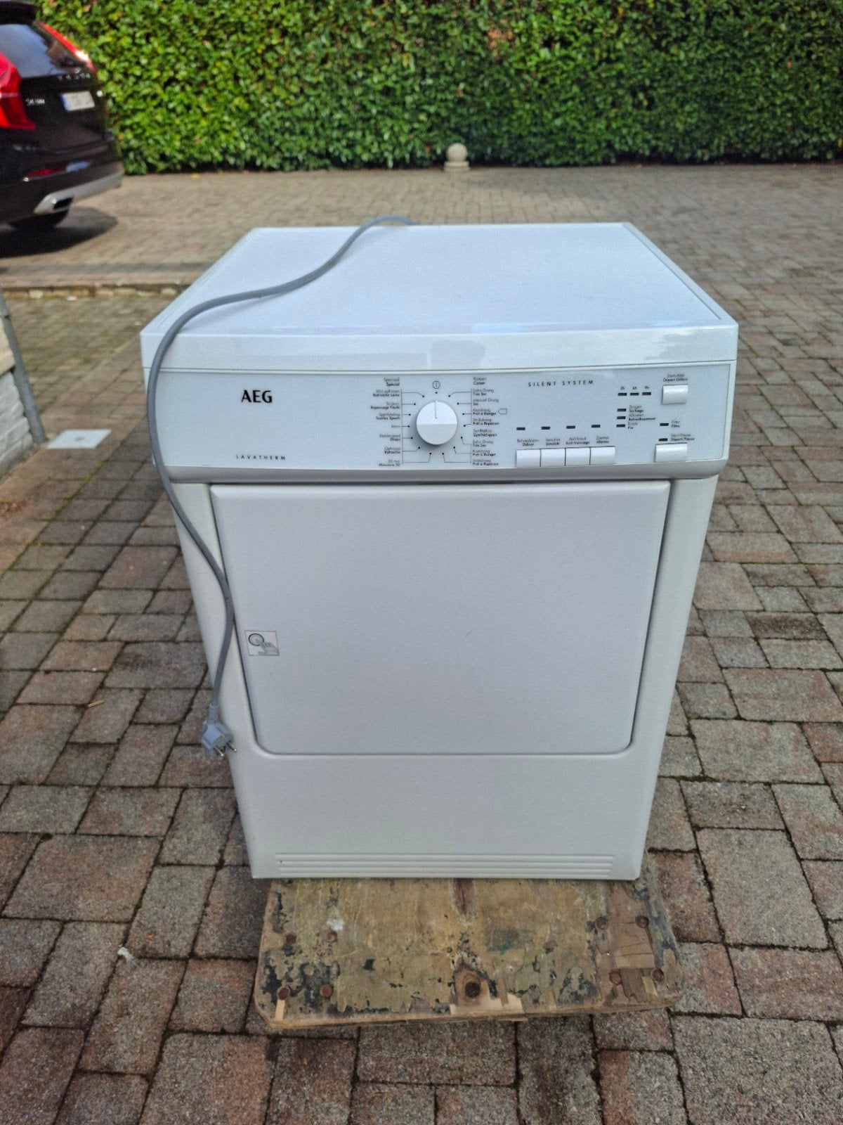 AEG Lavatherm T65170AV, Elektronische apparatuur, Ophalen, Wolprogramma, 6 tot 8 kg, Gebruikt