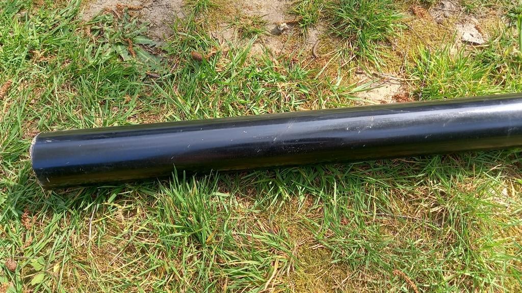 Poteaux de 420 cm de diamètre 60 noirs, Enlèvement, Poteaux