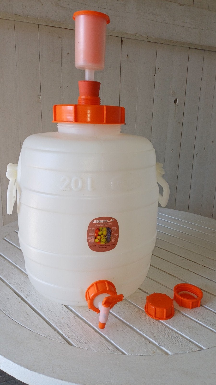 Fût de 20 litres pour fermentation, Enlèvement, Comme neuf