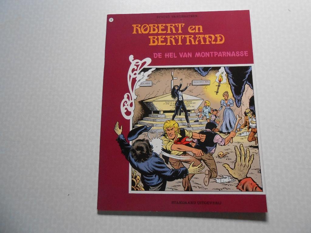 Robert en Bertrand 70 De hel van Montparnasse 1986 ste druk., Neuf, Enlèvement ou Envoi, Willy Vandersteen, Une BD