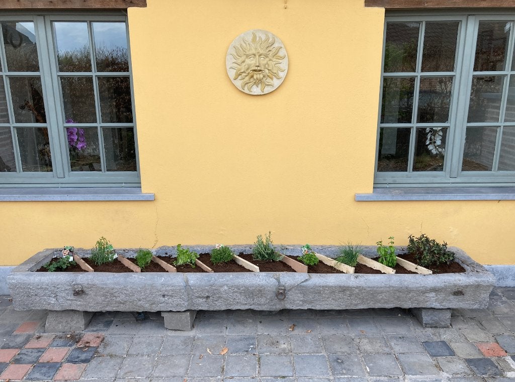 Ardeense voederbak/plantenbak, Pierre, 30 à 60 cm, Enlèvement, Utilisé