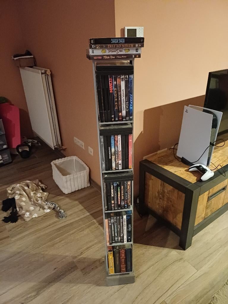 Kast met dvd s, Cd's en Dvd's, Alle leeftijden, Ophalen, Gebruikt, Boxset