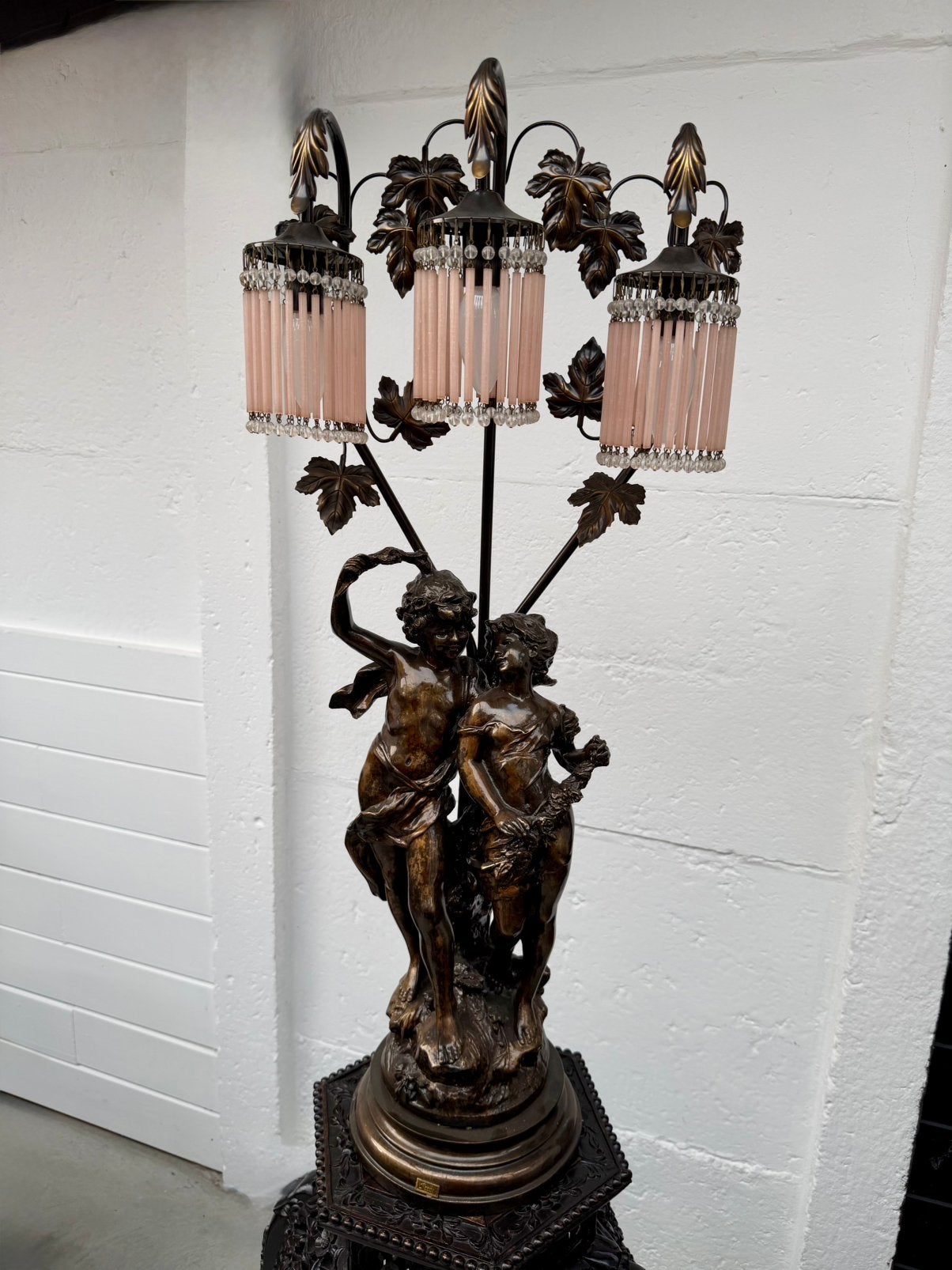Art Nouveau tafellamp, Antiek en Kunst, Antiek | Verlichting, Ophalen