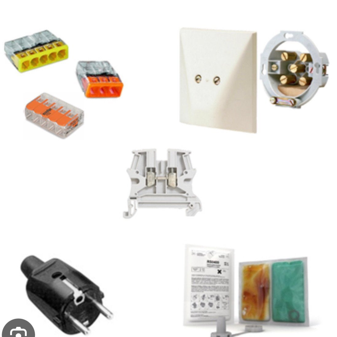 Elekrische installatie materiaal te koop, Doe-het-zelf en Bouw, Ophalen, Nieuw