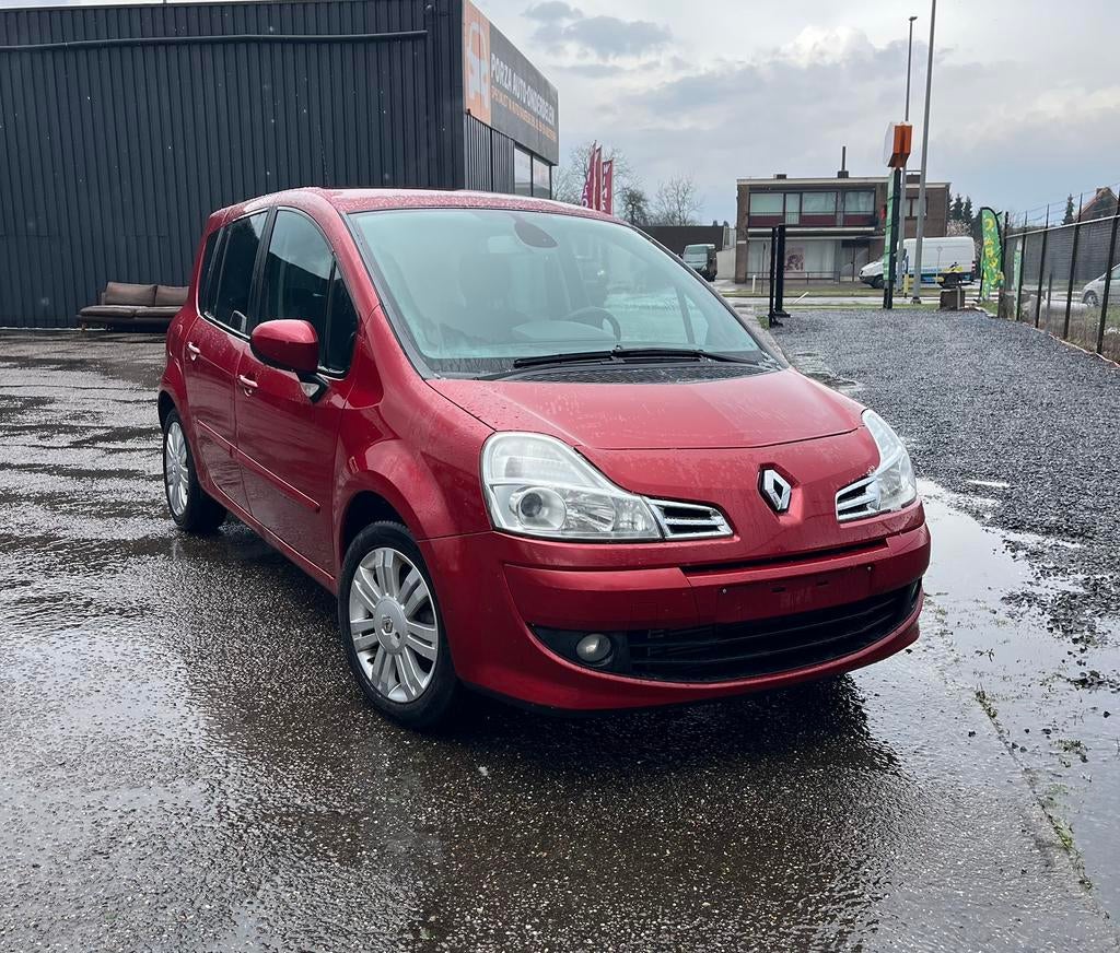Renault Grand Modus 1.1 62000 km croisière, GARANTIE, Autos, Rouge, Entreprise, Boîte manuelle, Noir