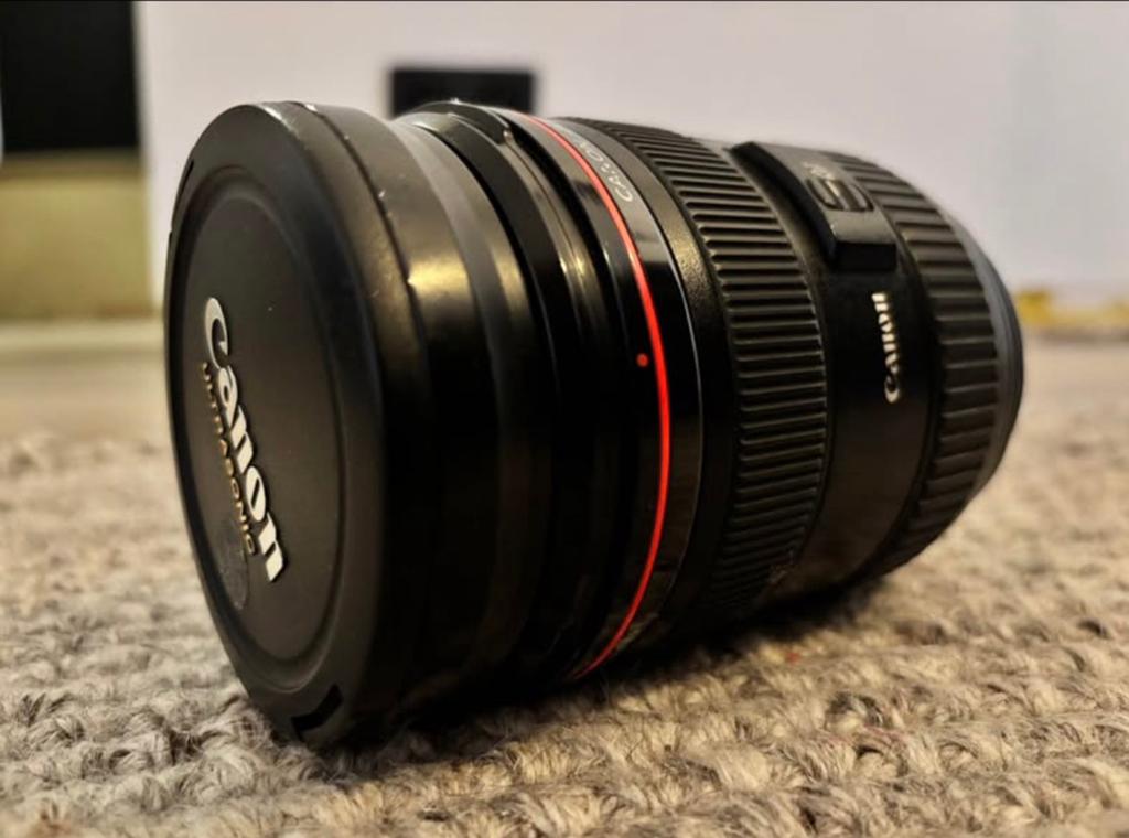 Canon EF 24-70mm f/2.8L USM, TV, Hi-fi & Vidéo, Enlèvement, Comme neuf, Zoom