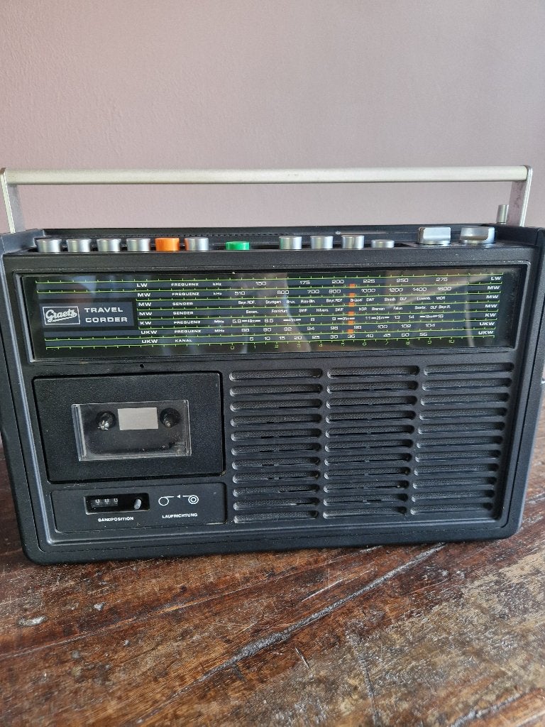 Graetz Travel Corder Radio model 307, Ophalen of Verzenden