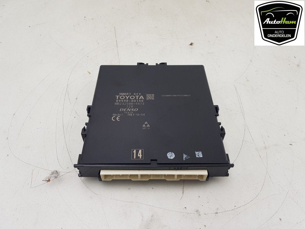 MODULE KEYLESS VEHICLE Yaris III (P13) (|899900D140|), Info@denso.nl, Toyota, Hogeweyselaan 165
1382 JL  Weesp, NL, DENSO EUROPE B.V.