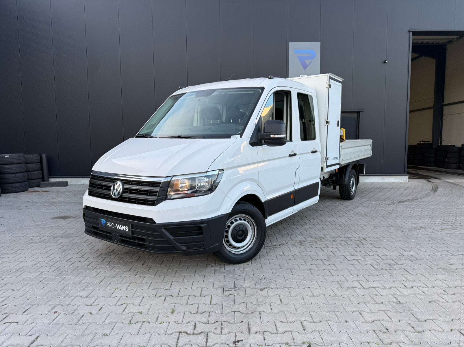 Volkswagen Crafter 2.0 TDI |Doca|7 Zit|Gereedschapskast|BTW, Autos, Achat, Entreprise, 7 places, Noir