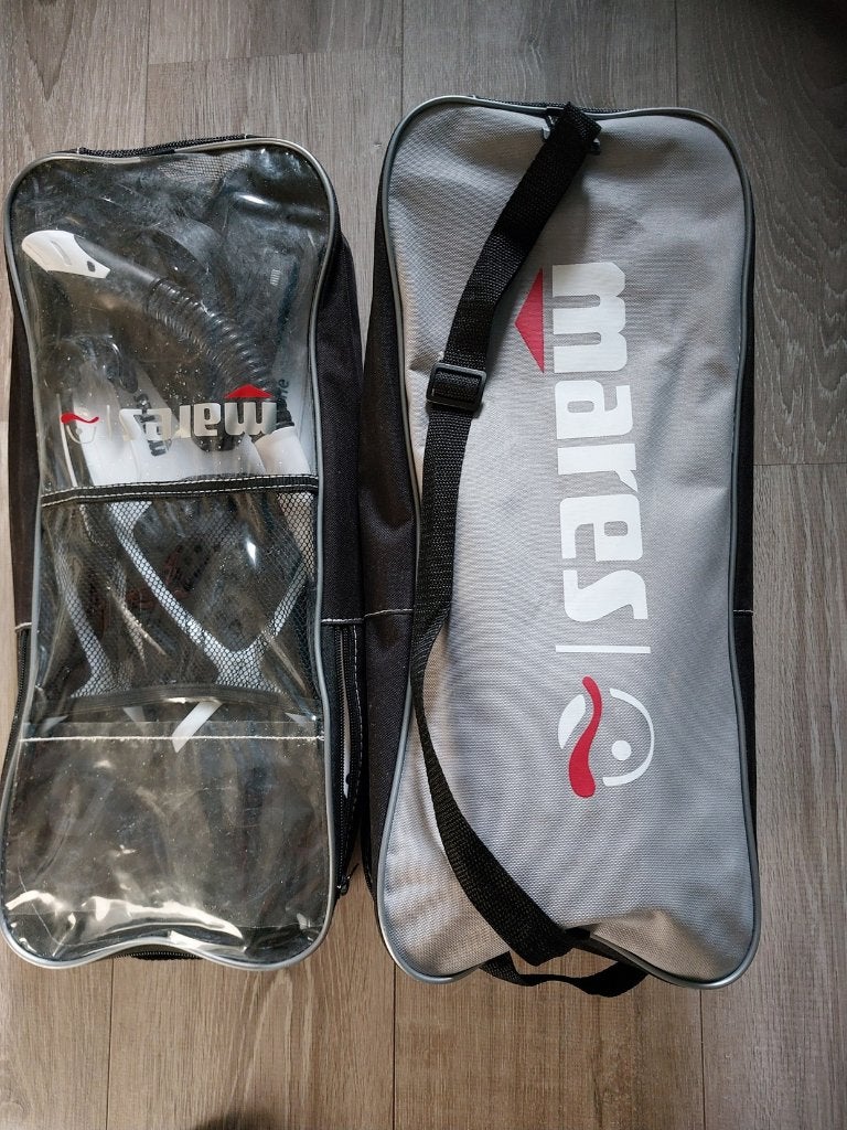Snorkelset, Sports nautiques & Bateaux, Enlèvement, Comme neuf, Ensemble de tuba