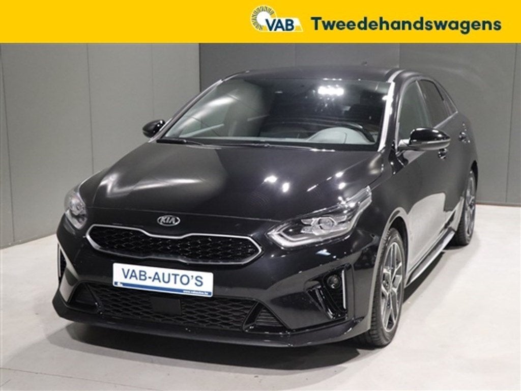Kia Pro Ceed   1.4 T-GDI AUTOMAAT GT-LINE, Auto's, Automaat, Zwart, Bedrijf, 103 kW