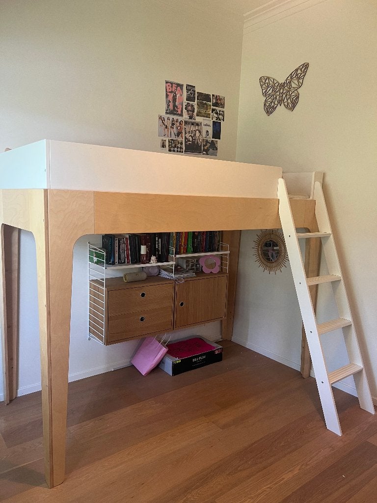 Hoogslaper Oeuf NYC (Perch Loft Bed), Kinderen en Baby's, Kinderkamer | Bedden, Ophalen, 85 tot 100 cm, Hoogslaper of Stapelbed